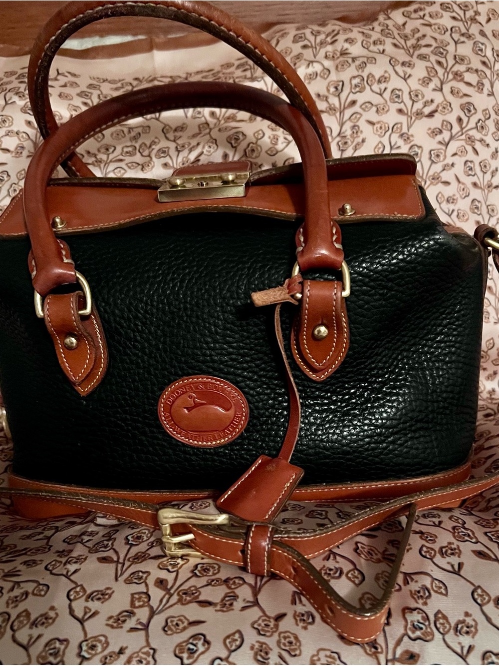 Vintage Dooney & Bourke Doctors Satchel